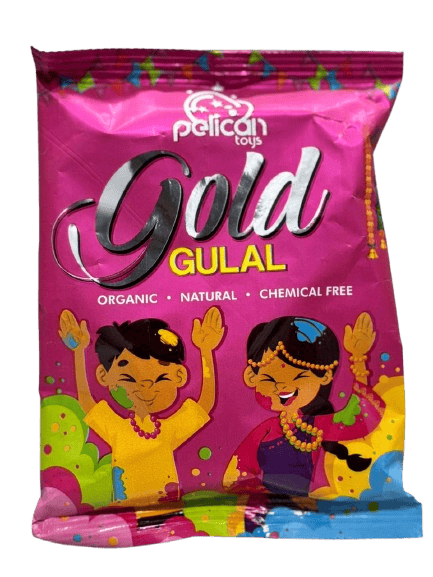 Gold Pink Gulal 